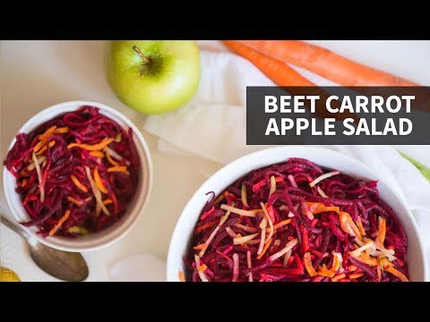 Delicious Apple and Beet Salad Recipe: A Healthy and Vibrant Combination