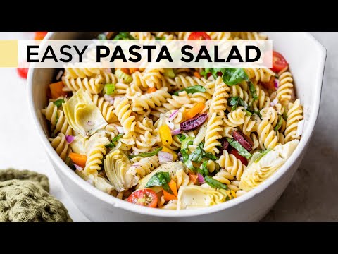 Delicious Cold Fusilli Pasta Salad Recipe | Easy and Refreshing